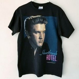 Elvis Heart Break Hotel graphic tshirt!